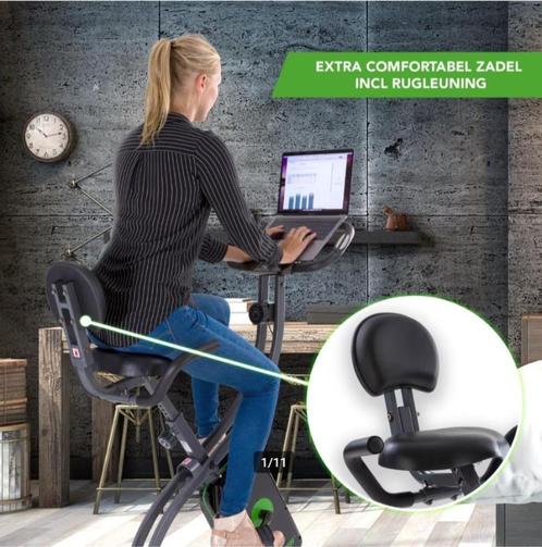 Hometrainer+rugleuning- plooibaar.Nieuw-weg wgns rusthuis., Sport en Fitness, Fitnessapparatuur, Zo goed als nieuw, Hometrainer