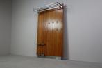Modernist wall-mounted cloakroom in Teak, 1950s, Antiek en Kunst, Ophalen