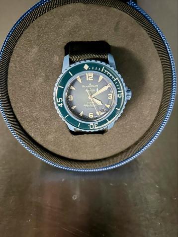 Montre SWATCH / BLANCPAIN fifty fathoms Atlantic Ocean  beschikbaar voor biedingen