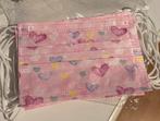 25 masques pour enfants filles avec des coeurs roses NEUFS, Ophalen of Verzenden, Nieuw