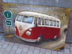 cadre en métal avec du relief , grand combi VW ..., Maison & Meubles, Accessoires pour la Maison | Décorations murale, Comme neuf