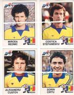 Panini / Euro 84 / Roemenie / 4 stickers, Verzamelen, Sportartikelen en Voetbal, Zo goed als nieuw, Poster, Plaatje of Sticker