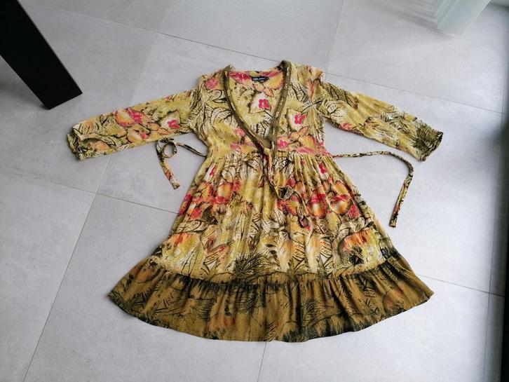 Meerkleurige jurk van Didi, Mt S, Kleding | Dames, Jurken, Zo goed als nieuw, Maat 36 (S), Boven de knie, Ophalen of Verzenden