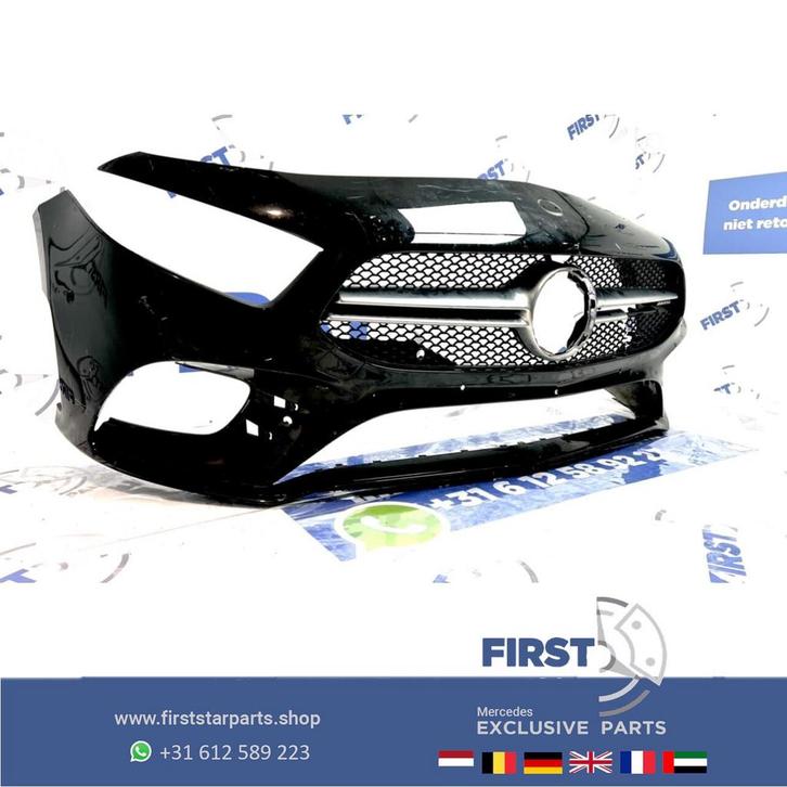 W177 V177 A Klasse AMG Voorbumper ZWART Mercedes A Klasse 20, Auto-onderdelen, Carrosserie, Bumper, Mercedes-Benz, Voor, Gebruikt