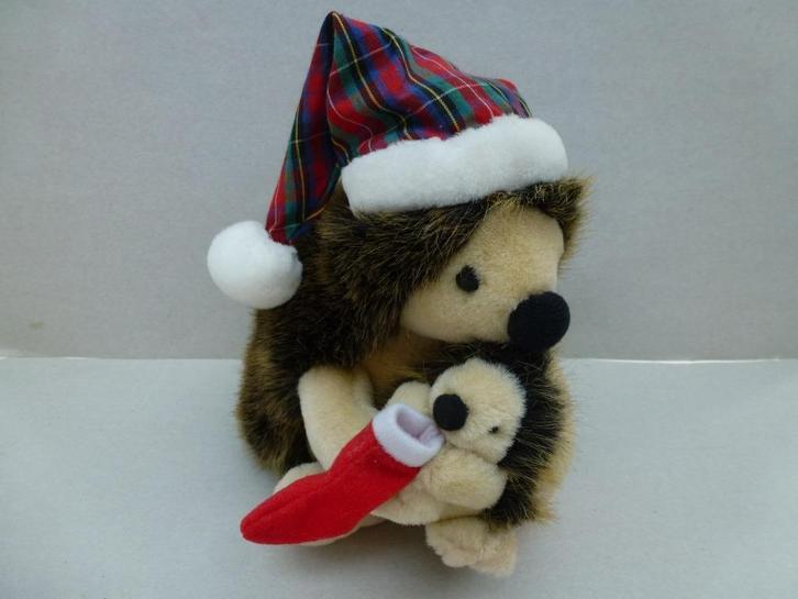 egeltje met klein egeltje kerstmuts kerstsok Leafy Lane Russ, Kinderen en Baby's, Speelgoed | Knuffels en Pluche, Nieuw, Overige typen