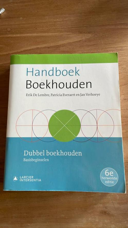 Handboek Boekhouden - Dubbel Boekhouden (zesde editie), Boeken, Economie, Management en Marketing, Gelezen, Ophalen of Verzenden