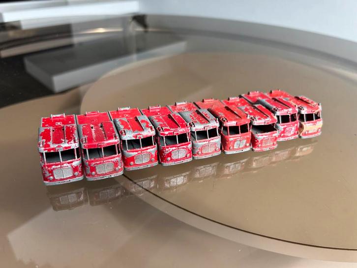 Set Matchbox Lesney Merryweather Fire Engine 9-C 1959, Verzamelen, Retro, Ophalen of Verzenden