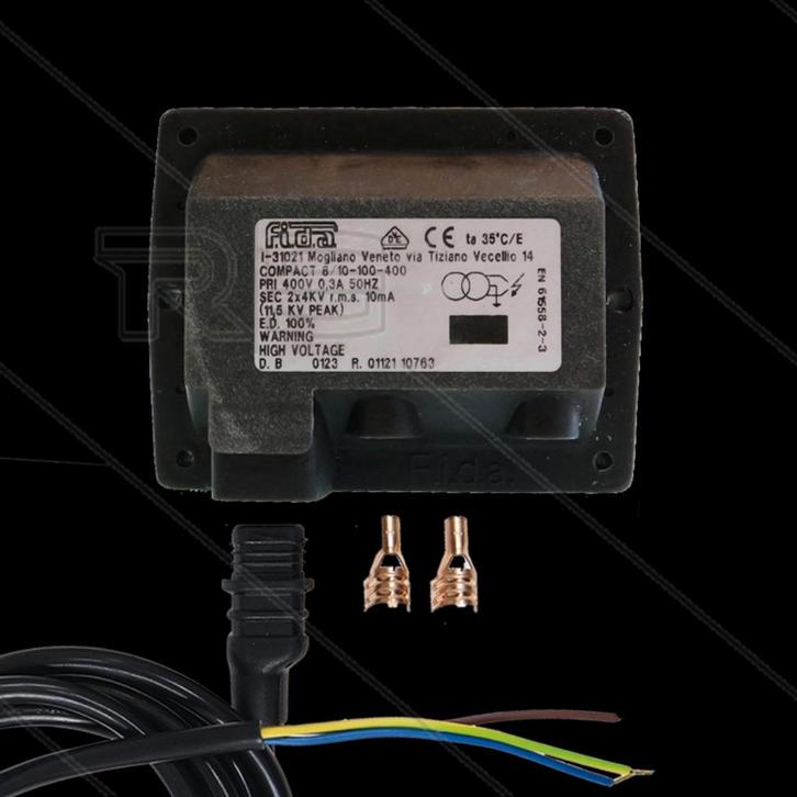 FIDA Brandertrafo 400V Dubbele Uitgang 2x4kV, Auto diversen, Overige Auto diversen, Verzenden