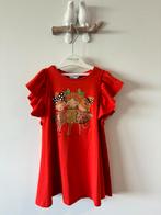 Mayoral jurk rood 4jaar, Enfants & Bébés, Vêtements enfant | Taille 104, Comme neuf, Fille, Robe ou Jupe, Envoi