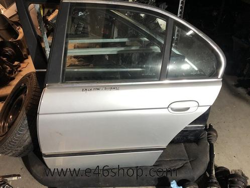 DEUR LINKS ACHTER BMW 5 SERIE E39 TITANSILVER, Auto-onderdelen, Carrosserie, Deur, BMW, Gebruikt, Ophalen of Verzenden