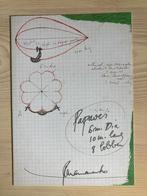 Panamarenko uitnodiging Papaver Blimp, Ophalen of Verzenden