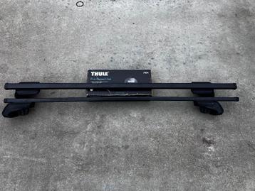 Thule Raised Rail Evo (710400) + Thule SquareBar Evo(712300) beschikbaar voor biedingen