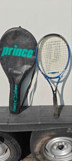 Tennisracket merk prince met opbergzak, Sport en Fitness, Tennis, Ophalen, Zo goed als nieuw, Prince