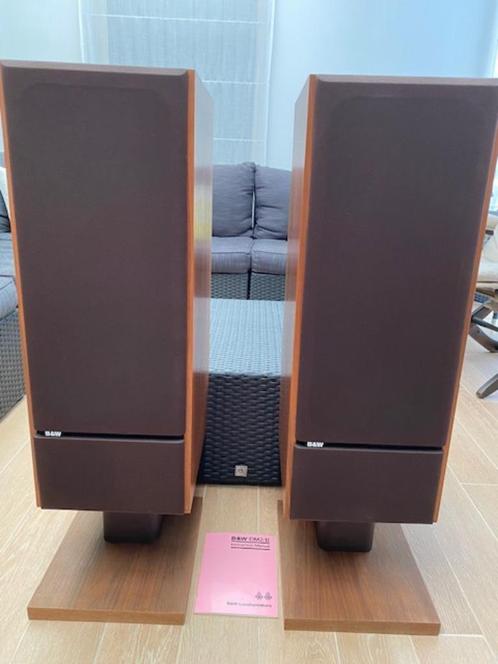 Vintage luidsprekersboxen op voet, B&W, Audio, Tv en Foto, Luidsprekerboxen, Zo goed als nieuw, Bowers & Wilkins (B&W), Ophalen