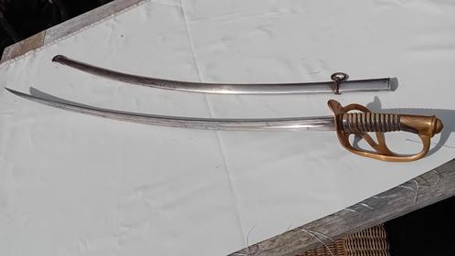 Sabre de cavalerie française modèle 1882 avec initiales, Collections, Objets militaires | Général, Enlèvement ou Envoi