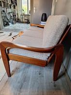 Vintage driezit, Huis en Inrichting, Ophalen, 150 tot 200 cm, Driepersoons, 75 tot 100 cm