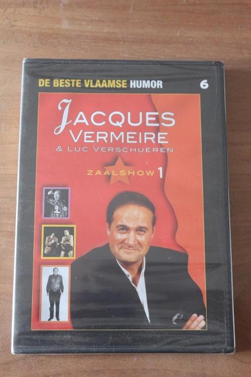Jacques Vermeire - Zaalshow 1, CD & DVD, DVD | Cabaret & Sketchs, Neuf, dans son emballage, Stand-up ou Spectacle de théâtre, Tous les âges