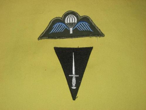 Set Brevetten-A Para Commando, Verzamelen, Militaria | Algemeen, Landmacht, Embleem of Badge, Ophalen of Verzenden