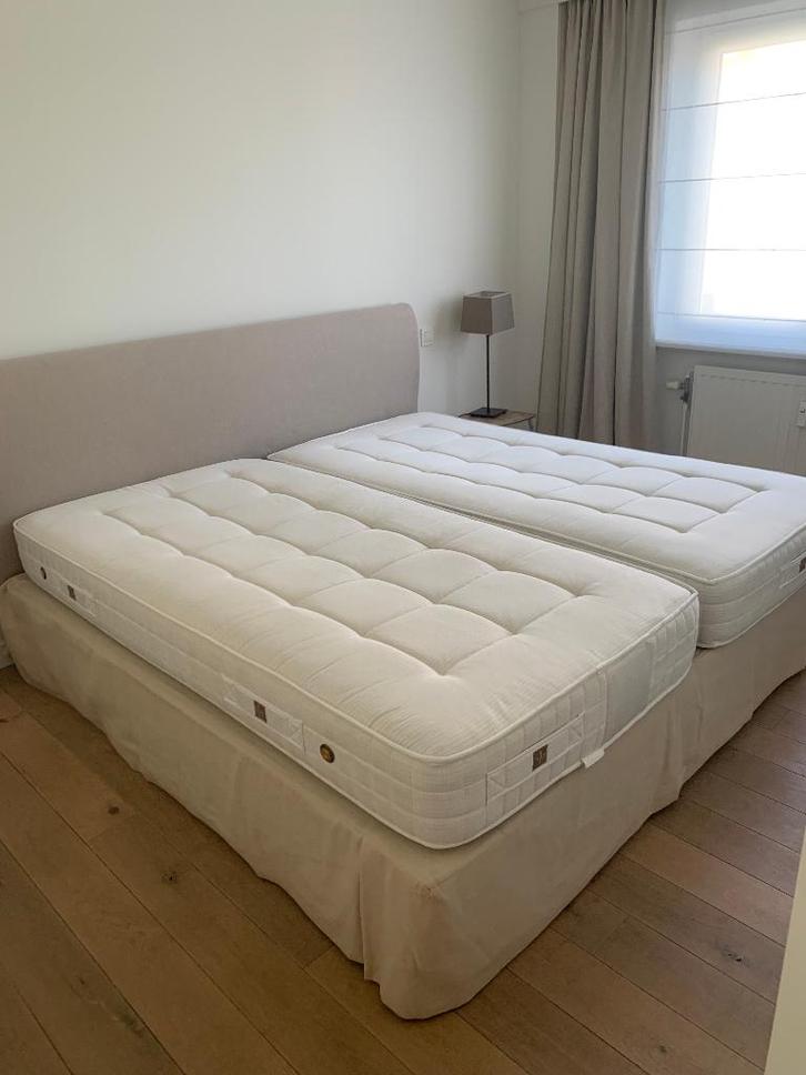*BEKA Boxspring 2m x 2m TRECA matrassen incl.hoofdbord *, Huis en Inrichting, Slaapkamer | Boxsprings, Gebruikt, Overige maten