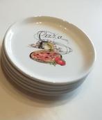 5 pizzaborden en 1 pizzaschaal, Enlèvement ou Envoi, Comme neuf, Assiettes(s)