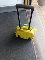 Boekentas of koffer op wieltjes, Ophalen