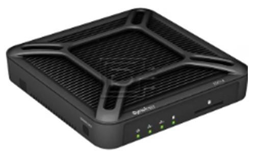 Synology Embedded DataStation EDS14 NAS-server Palm-Sized, Computers en Software, Accesspoints, Gebruikt, Ophalen of Verzenden