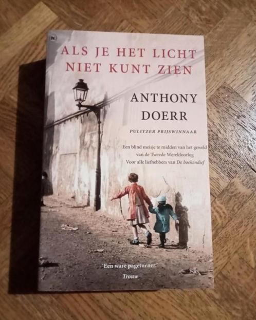 Anthony Doerr: Als je het licht niet kunt zien, Livres, Romans, Utilisé, Enlèvement ou Envoi