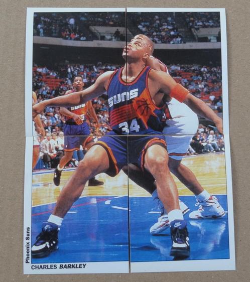 1994 Basketball Italian Service Line Charles Barkley sticker, Sport en Fitness, Basketbal, Zo goed als nieuw, Overige typen, Ophalen of Verzenden