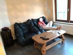 2 zeer comfortabele 1-zits fauteuils van imitatieleer, Ophalen, Gebruikt, Leer