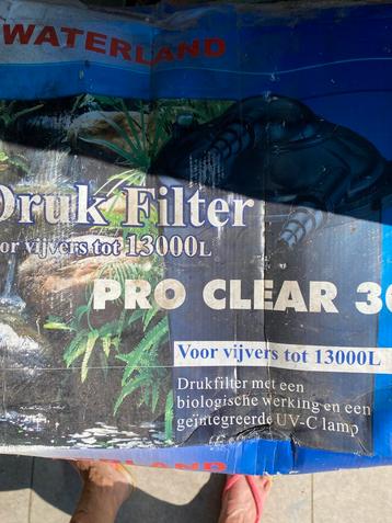 Drukfilter voor vijvers tot 13000 liter, Enlèvement, Neuf