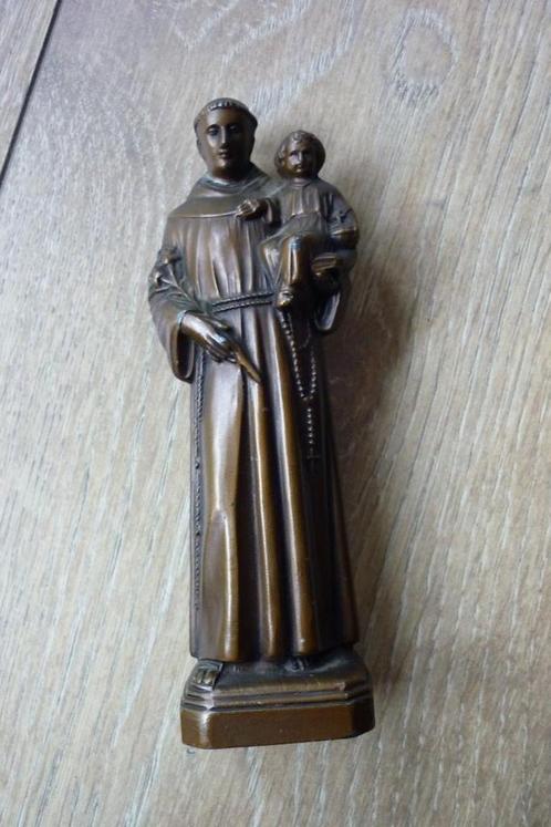 Beeldje Sint-Antonius, Verzamelen, Religie, Gebruikt, Christendom | Katholiek, Beeld(je), Ophalen of Verzenden
