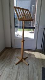 beuken houten lessenaar of partituurhouder, Muziek en Instrumenten, Standaarden, Ophalen, Zo goed als nieuw, Muziekstandaard, Klarinet