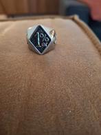 2 1%ter rvs ringen, Bijoux, Sacs & Beauté, Bagues, 20 ou plus grands, Utilisé, Autres matériaux, Homme