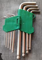 Set de clés alènes en inch (mesure US), Enlèvement ou Envoi, Comme neuf