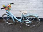Blauwe meisjes fiets, Fietsen en Brommers, Ophalen, Gebruikt
