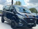 Ford Transit Custom 2.0 TDCI/DOUBLE CAB/NAVI/6PLACES/BOITE A, Achat, Entreprise, 2212 kg, Noir