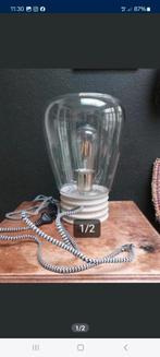 Lamp 30 cm hoog, Maison & Meubles, Lampes | Lampes de table, Verre, Enlèvement, Utilisé