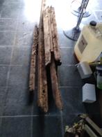 vieilles poutres en chêne, Bricolage & Construction, Bois & Planches, Moins de 200 cm, Poutre, Enlèvement, Utilisé