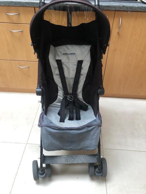 Buggy Maclaren, Kinderen en Baby's, Buggy's, Gebruikt, Maclaren, Regenhoes, Verstelbare rugleuning, Zonnekap, Ophalen
