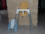 Chaise haute enfant + pot toilette enfant, Enlèvement, Comme neuf, Chaise de table, Ceinture(s)