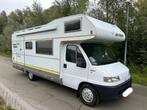 Fiat Ducato Hymer 2.5 TDI – 1998 – 7 slaapplaatsen, Caravans en Kamperen, Mobilhomes, Fietsendrager, Fiat, Diesel, Particulier