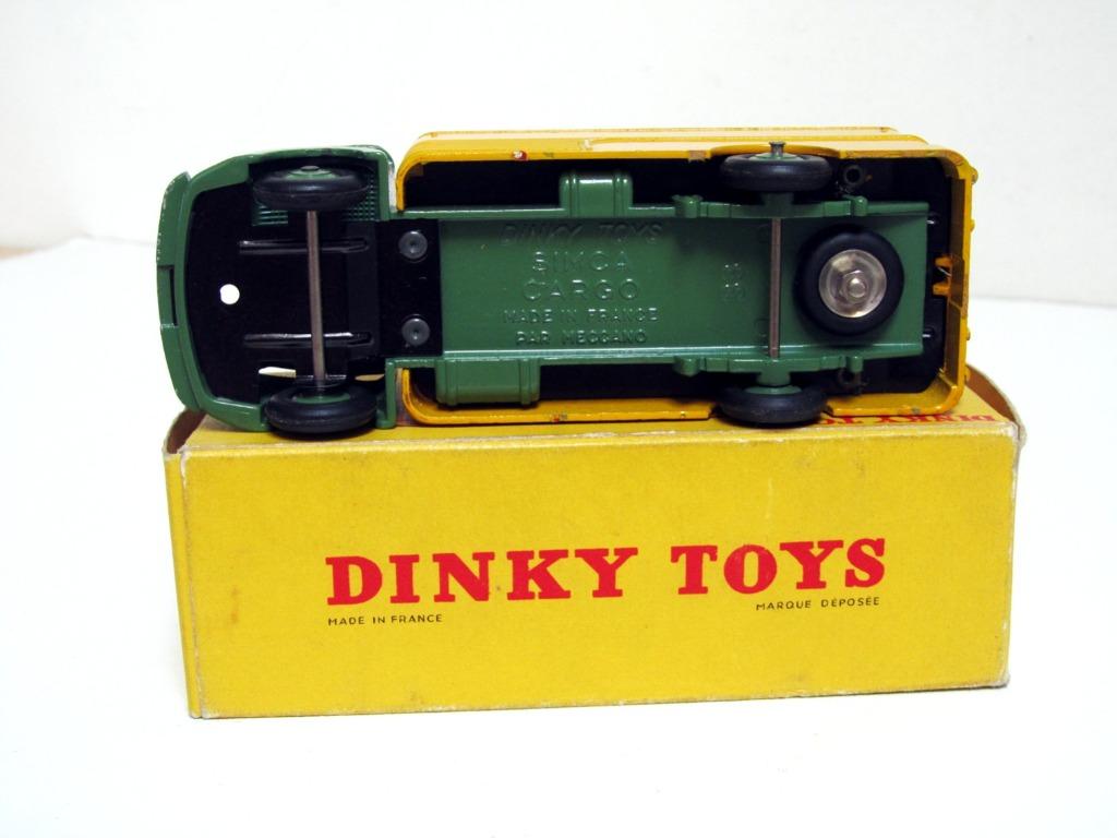 Simca Cargo 1955/56 - Jouet Ancien Dinky Toys France En état Jeu, Collection Vintage Meccano