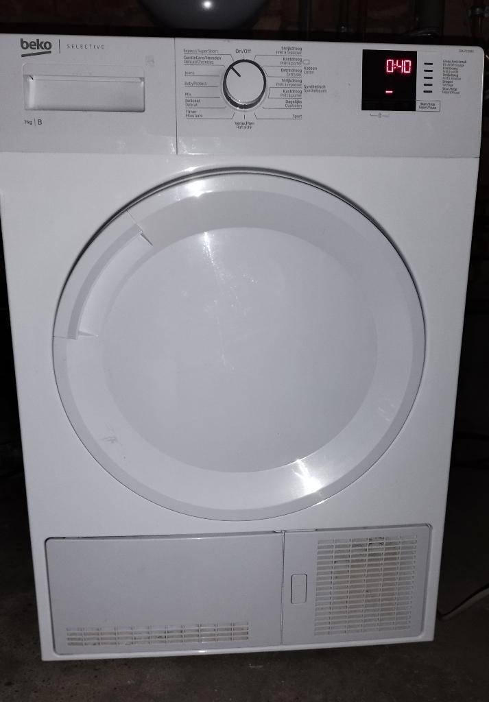 Sécheur à condensation BEKO du 2022.12 comme neuf, Electroménager, Sèche-linge, Comme neuf, À condensation, Chargeur frontal, 6 à 8 kg