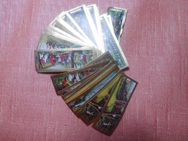 Verschillende onvolledige collecties Mercator Ringen (2), Verzamelen, Rookartikelen, Aanstekers en Luciferdoosjes, Gebruikt, Ophalen of Verzenden