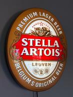Stella Artois lichtreclame, Verzamelen, Biermerken, Ophalen of Verzenden, Zo goed als nieuw, Reclamebord, Plaat of Schild, Stella Artois
