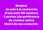 Recherche polo 6R essence, Autos, Achat, 5 portes, Particulier, Essence