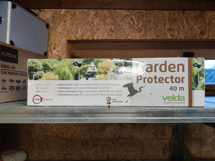 Schrikdraad voor vijver of tuin, Tuin en Terras, Vijver-toebehoren, Nieuw, Vijverrand, Ophalen of Verzenden