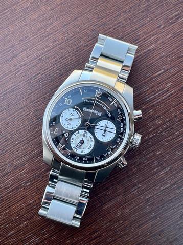 Eberhard & Co. 120TH  31120 42MM * FULL SET - VENDEUR PRO *, Enlèvement ou Envoi, Utilisé, Acier