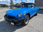 MGB cabrio - 1979 - 1.8 - startklaar !, Achterwielaandrijving, Cabriolet, Blauw, Leder en Stof