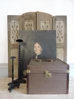 Oude koffer, Antiquités & Art, Antiquités | Accessoires de maison, Enlèvement ou Envoi